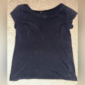 Eileen Fisher Black Short Sleeve Tee